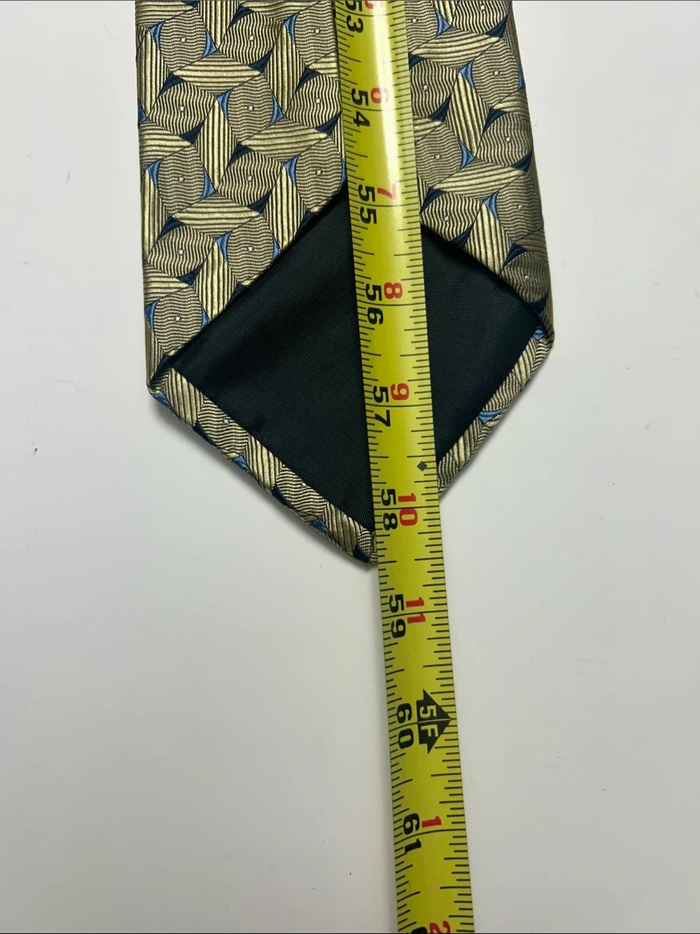 Men’s Necktie Bundle Lot of 3 - Chaps & Harken 100% Silk Geometric / Striped